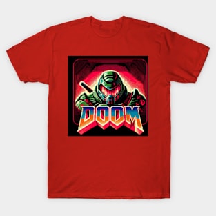 Doom Guy Retro T-Shirt